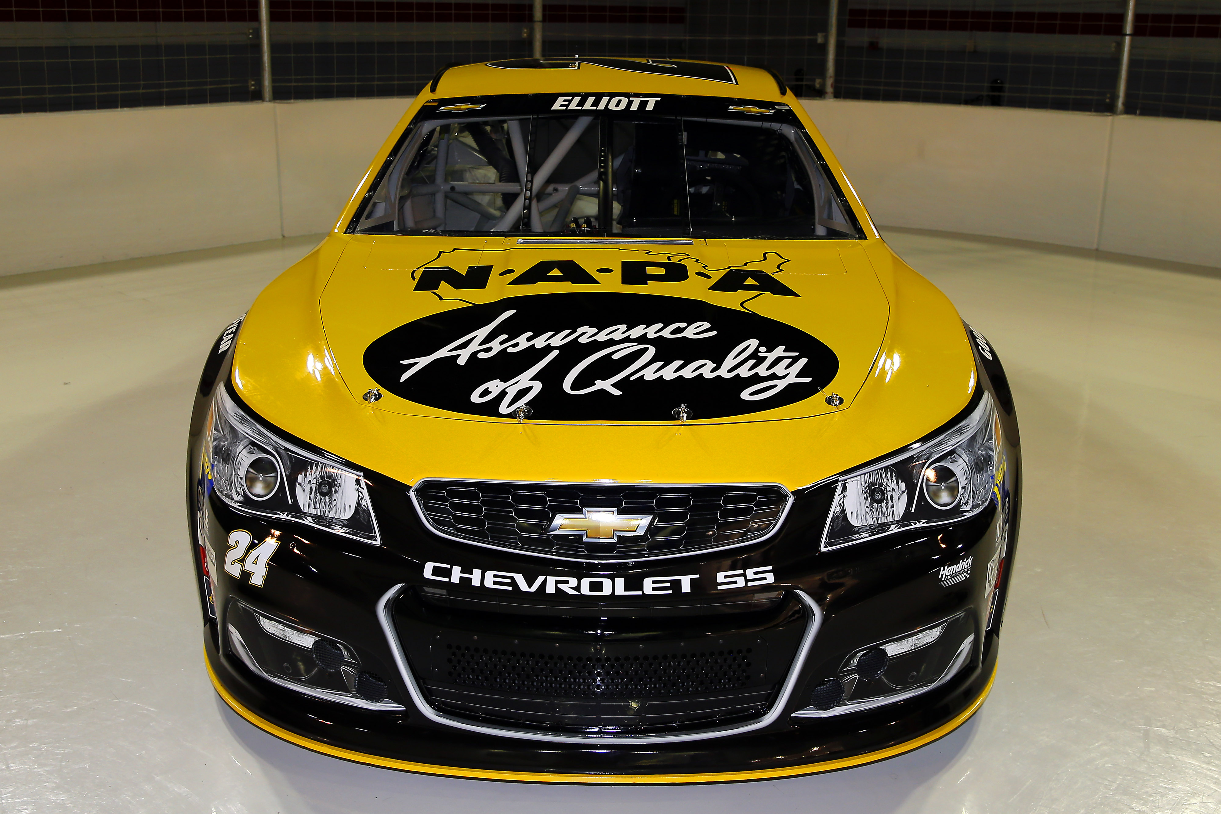 Elliott's throwback scheme revealed Hendrick Motorsports