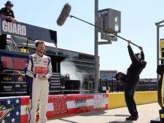 Earnhardt stars in Sprint Drive First app shoot
