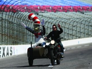 Jeff Gordon, Cat in the Hat honor reading champs