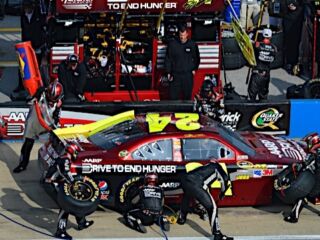 Jeff Gordon, No. 24 team at Talladega