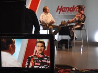 Quaker State shoot with Jeff Gordon