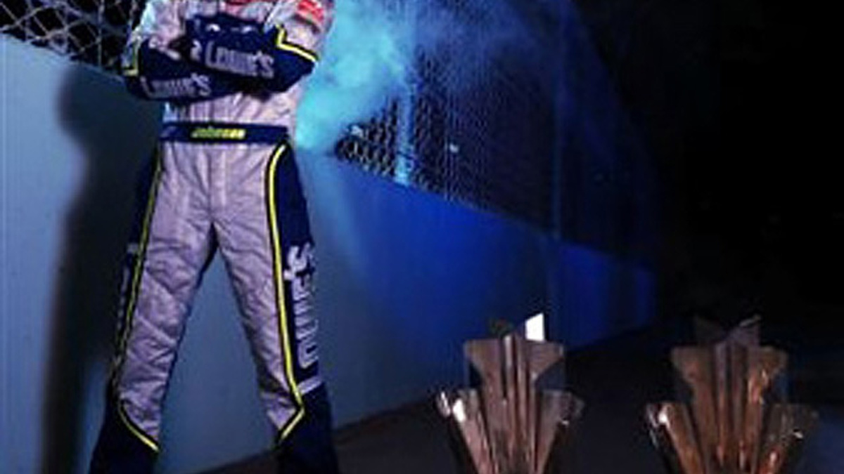 No. 48 Lowe's Chevrolet leads 'Victory Lap' around New York