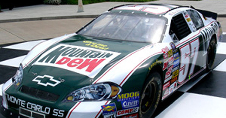 Mountain Dew Brian Vickers ジャケット NASCAR Jacket Brian Vickers #57 Mountain Dew Sz XL Y2K '06 JH