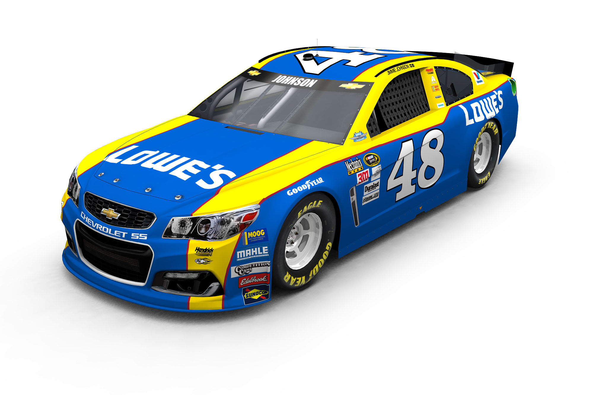 Knaus unveils No. 48 Lowe's throwback scheme for ...