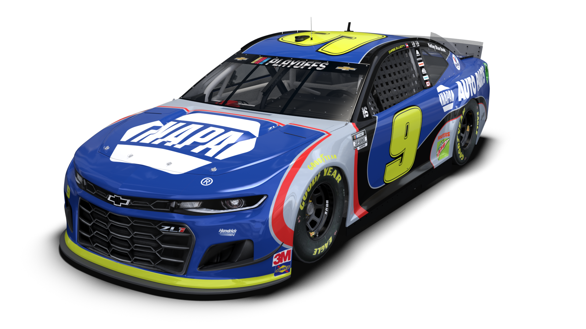 Paint Scheme Preview Darlington Hendrick Motorsports