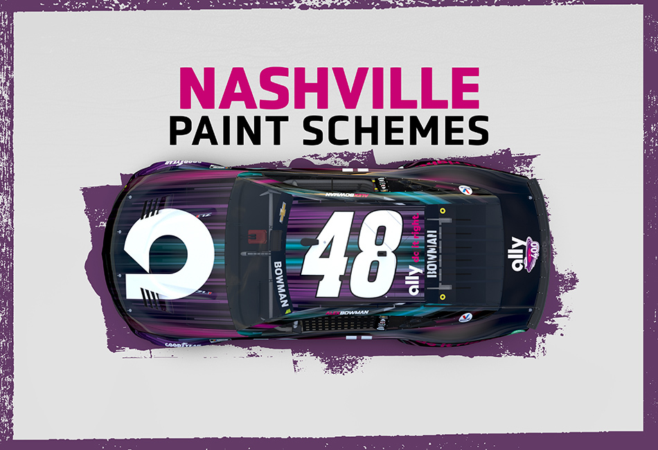 Paint scheme preview Nashville Hendrick Motorsports