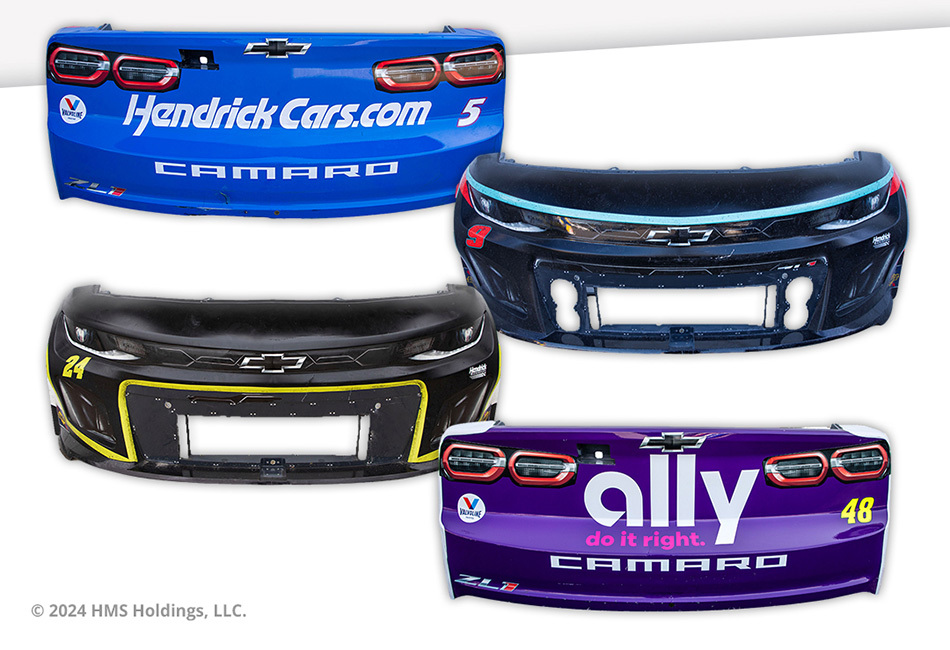 Enter to win Hendrick Motorsports raceused bumpers Hendrick Motorsports