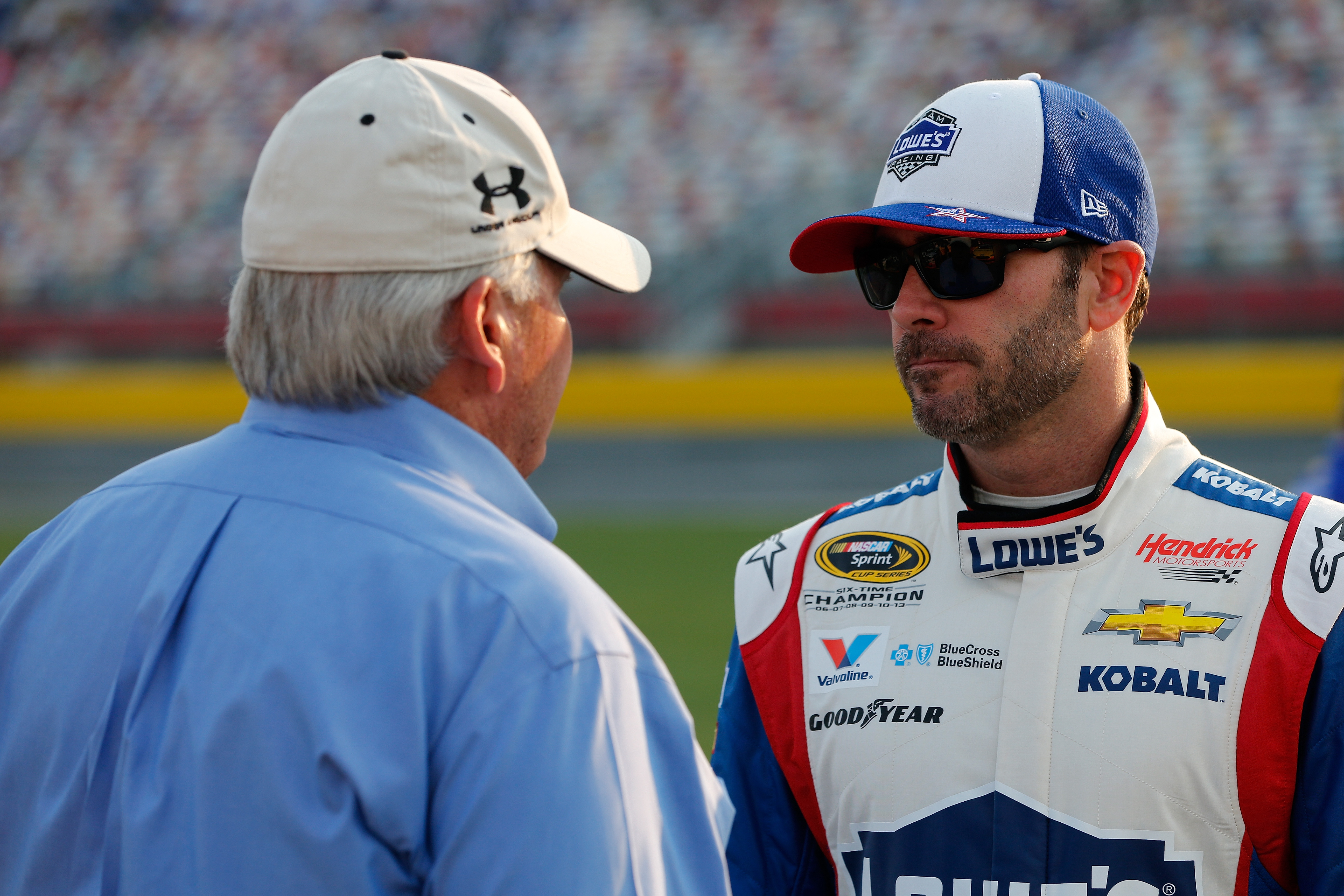 Johnson on Hendrick 'He's led by example' Hendrick Motorsports