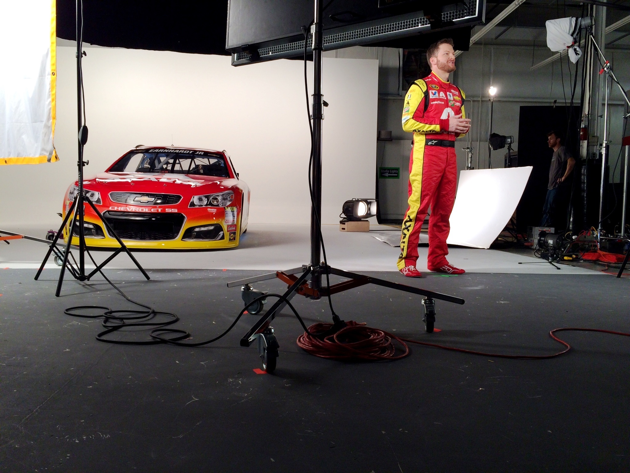 Inside Earnhardt's 2016 Axalta photo shoot Hendrick Motorsports