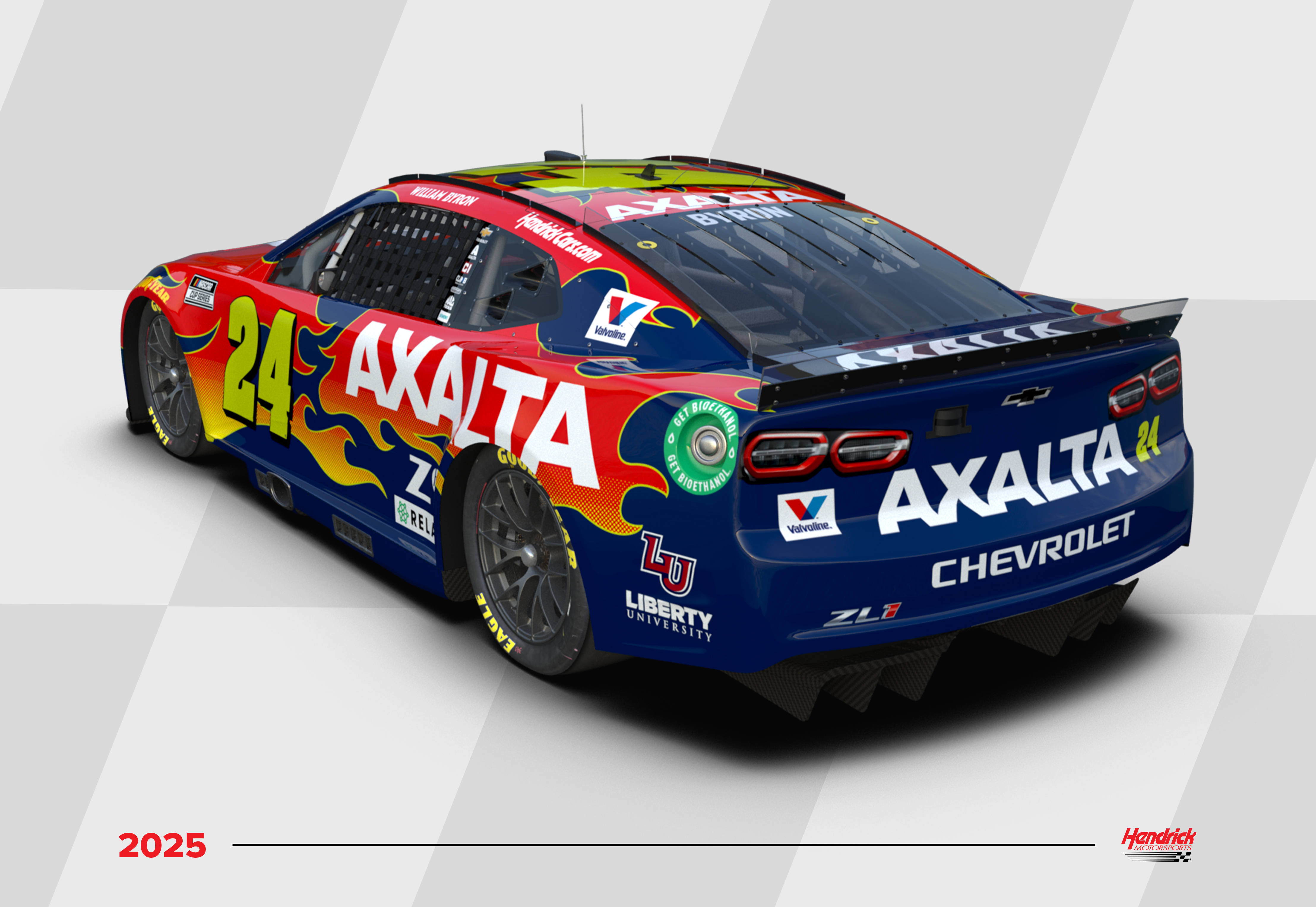 2025 NASCAR paint scheme reveal: William Byron gets fresh