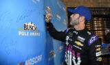 Inside Johnson's pole celebration at Texas