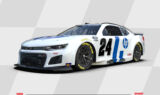 Willam Byron 2026 paint schemes: This white No. 24 HP Chevrolet will compete in the NASCAR Cup Series | Images