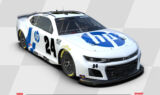 Willam Byron 2026 paint schemes: This white No. 24 HP Chevrolet will compete in the NASCAR Cup Series | Images