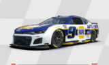 Chase Elliott will run this 2026 NAPA Auto Parts Chevy paint scheme in the NASCAR Cup Series | Images