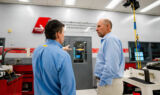 MLB Hall of Fame pitcher and broadcaster John Smoltz visits Hendrick Motorsports campus | Images
