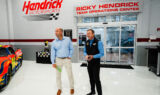 MLB Hall of Fame pitcher and broadcaster John Smoltz visits Hendrick Motorsports campus | Images