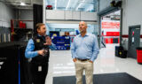 MLB Hall of Fame pitcher and broadcaster John Smoltz visits Hendrick Motorsports campus | Images