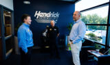 MLB Hall of Fame pitcher and broadcaster John Smoltz visits Hendrick Motorsports campus | Images
