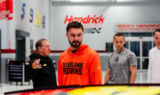 The NFL's Cleveland Browns visit Hendrick Motorsports campus | Images