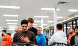 The NFL's Cleveland Browns visit Hendrick Motorsports campus | Images