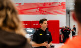 The NFL's Cleveland Browns visit Hendrick Motorsports campus | Images
