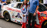 Rick Hendrick, William Byron visit Levine Children's Hospital for Valvoline paint scheme unveiling | Images