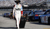 Johnson honors 'The King' and 'The Intimidator' with iconic look