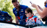Rick Hendrick, William Byron visit Levine Children's Hospital for Valvoline paint scheme unveiling | Images