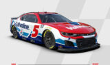 Kyle Larson gets fresh No. 5 Valvoline Chevrolet paint scheme for 2026 NASCAR Cup Series season | Images