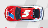 Kyle Larson gets fresh No. 5 Valvoline Chevrolet paint scheme for 2026 NASCAR Cup Series season | Images