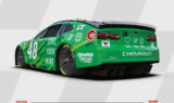 Check out Alex Bowman's special ride for Las Vegas