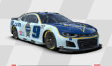 Chase Elliott will sport this new paint scheme on the No. 9 Kelley Blue Book Chevrolet for the 2026 NASCAR season