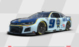 Chase Elliott will sport this new paint scheme on the No. 9 Kelley Blue Book Chevrolet for the 2026 NASCAR season