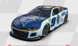 Chase Elliott will sport this new paint scheme on the No. 9 Kelley Blue Book Chevrolet for the 2026 NASCAR season