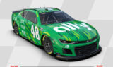 Check out Alex Bowman's special ride for Las Vegas