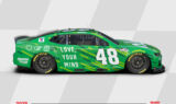 Check out Alex Bowman's special ride for Las Vegas