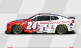 William Byron to drive special Valvoline paint scheme at the Charlotte ROVAL featuring Blood Cancer United | Images