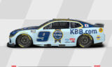 Chase Elliott will sport this new paint scheme on the No. 9 Kelley Blue Book Chevrolet for the 2026 NASCAR season