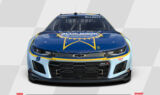 Chase Elliott will sport this new paint scheme on the No. 9 Kelley Blue Book Chevrolet for the 2026 NASCAR season