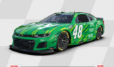 Check out Alex Bowman's special ride for Las Vegas