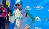 Elliott celebrates first pole of season