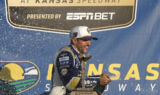Check out the highlights as Chase Elliott roars back to score a NASCAR Round of 12 win at Kansas Speedway | Images