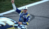 Check out the highlights as Chase Elliott roars back to score a NASCAR Round of 12 win at Kansas Speedway | Images