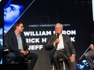 Hendrick, Gordon join Byron at Liberty University's fall semester kickoff