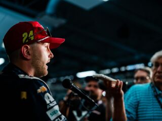 See highlights as Kyle Larson, William Byron go through NASCAR Championship 4 media day festivities | Images