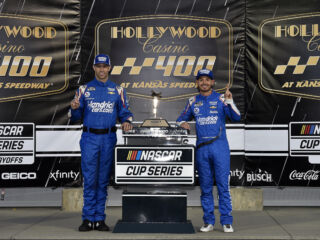Kyle Larson’s NASCAR Cup Series win at Kansas Speedway in 2021 was more than just a victory