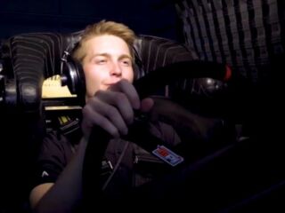 Byron showcases use of simulator to prepare for races