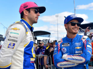 Larson, Elliott spending offseason doing what they love most — racing