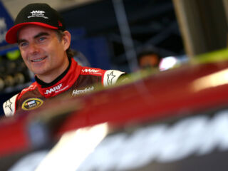 Jeff Gordon 1 of 1 trading card inserted into Panini America's National Treasures Racing production