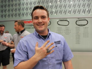 Teammates commemorate #se7en with championship ring presentation